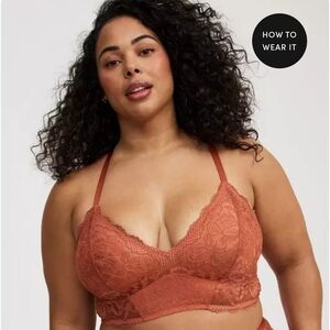 Torrid  Both White And   Multicolors Lace Bralettes